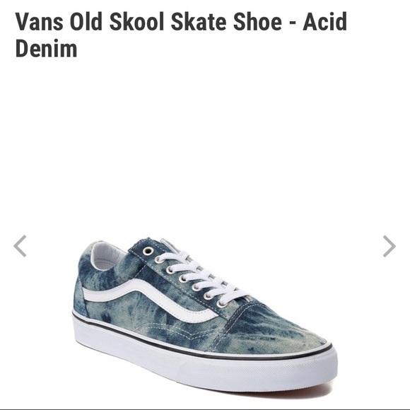 denim vans shoes